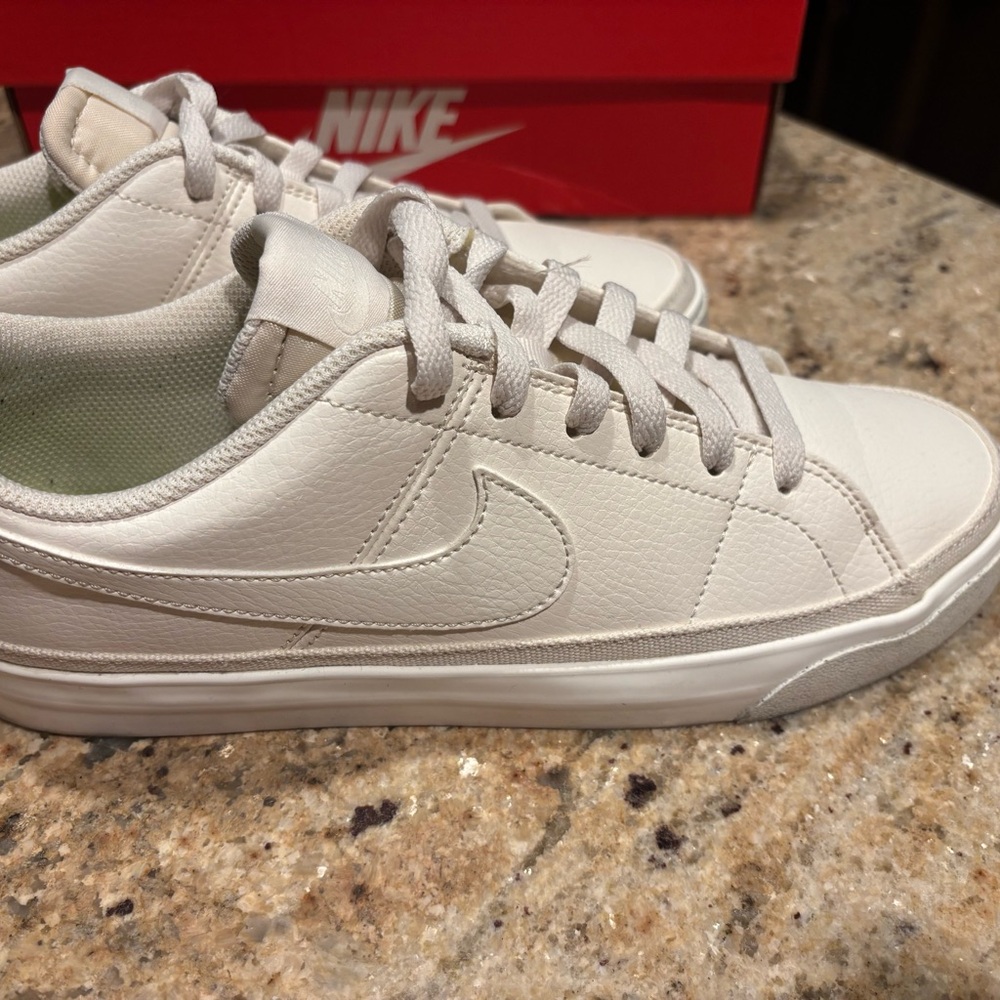 Nike Off-White Leather Sneakers